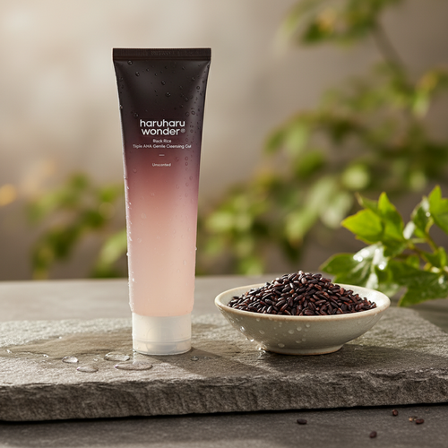 Haruharu Wonder Black Rice Triple AHA Gentle Cleansing Gel (100 ml)