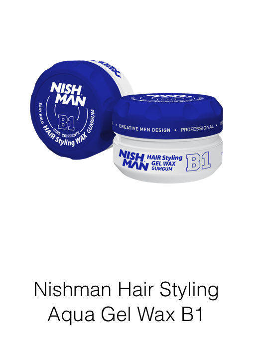 Nishman Hair Styling Aqua Gel Wax 
