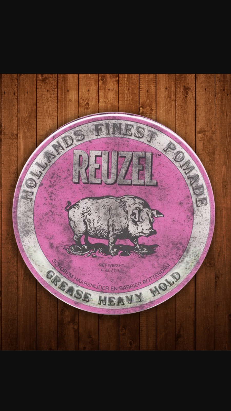 Reuzel Pink 'Grease' Heavy Hold Pomade