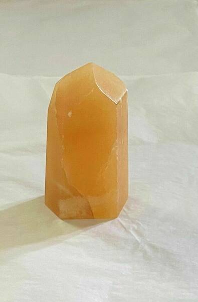 Orange calcite tower 4
