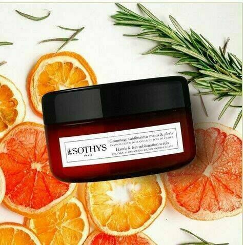 GOMMAGE SUBLIMATEUR MAINS PIEDS ORANGER  POT 100ML