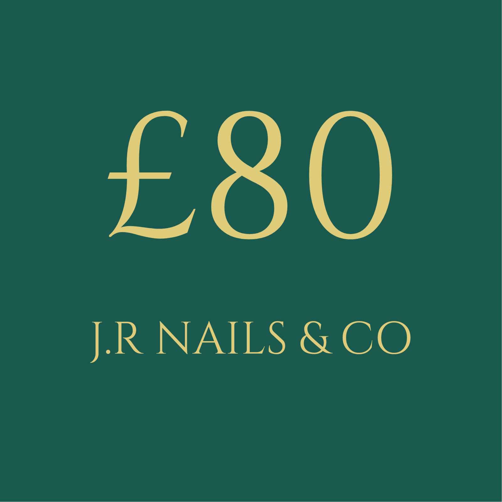 £80 Gift Voucher 