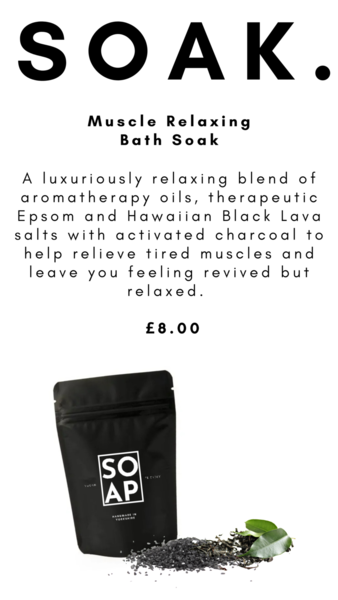 SOAP uk - SOAK bath salts