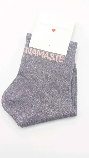 Chaussettes à Paillettes Namaste Lilas