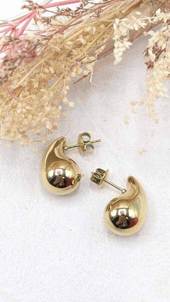 Boucles Gouttes Dorées