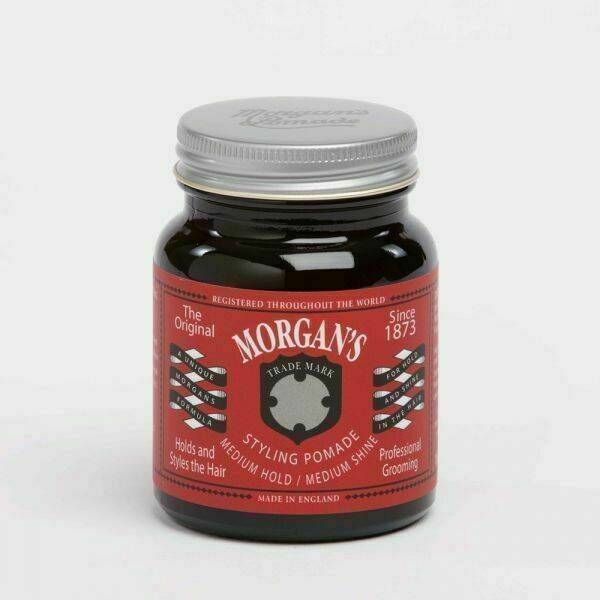 Pomade Medium Hold/ Medium Shine 100g Jar (Red label)