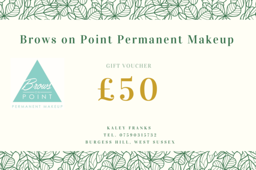 Permanent Makeup Gift Voucher