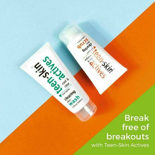 teen-skin clearing scrub