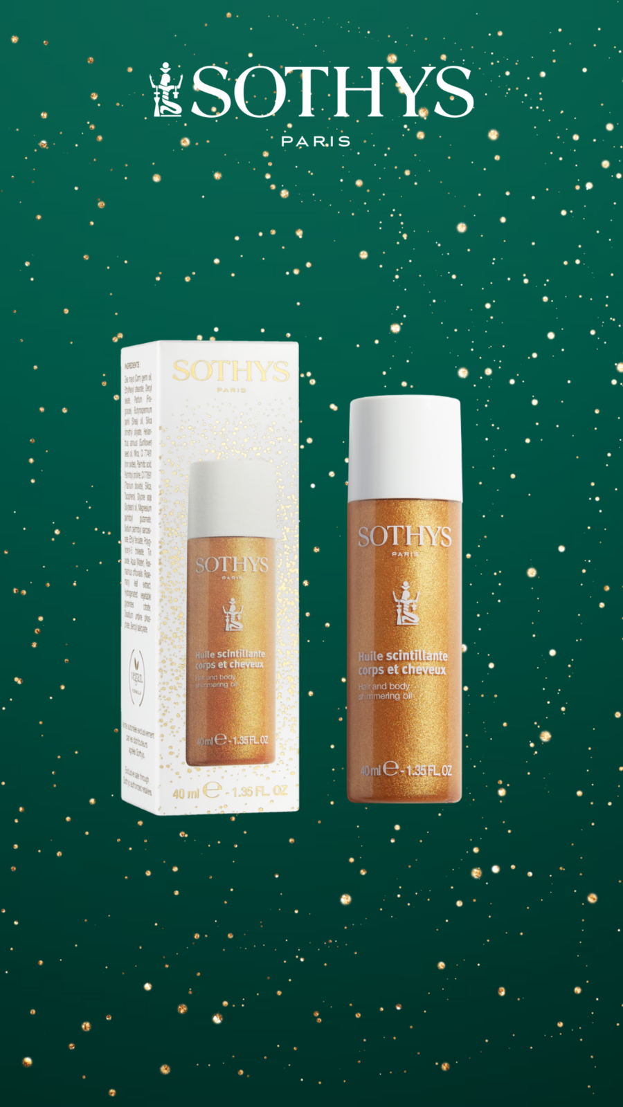 HUILE SCINTILLANTE CORPS & CHEVEUX