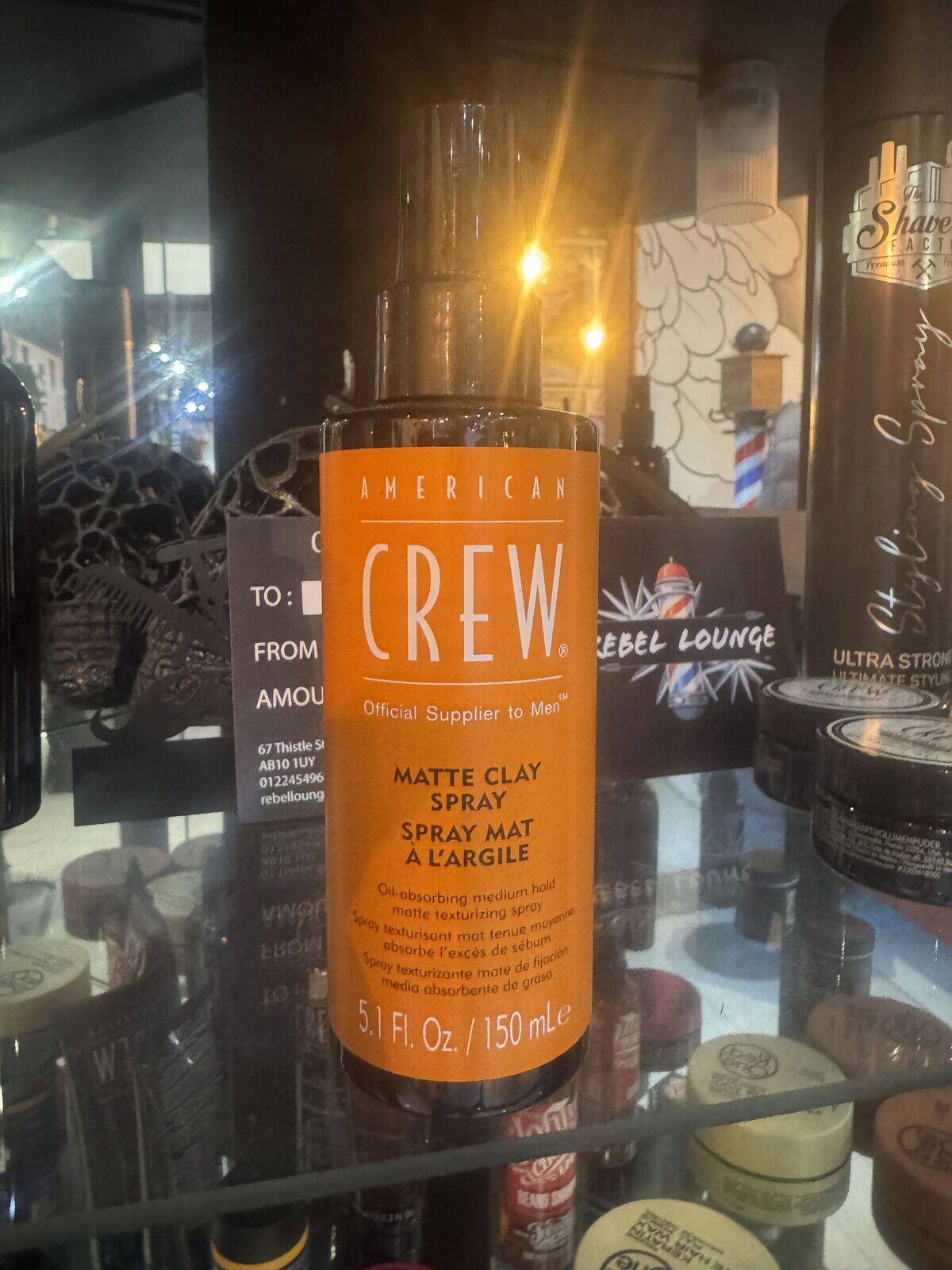 Matt Clay Spray American Crew