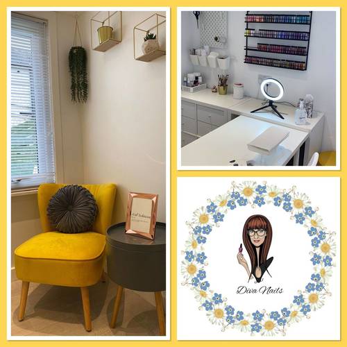 Inside the salon 💕