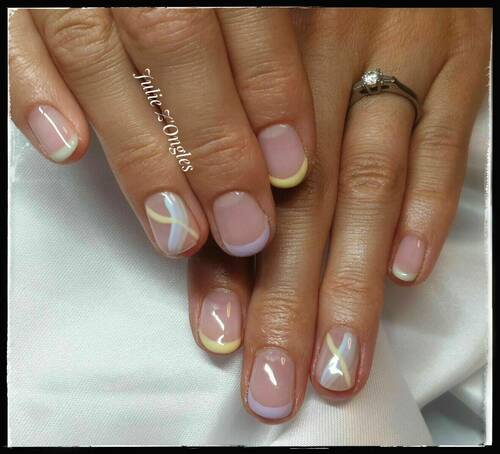 Semi permanent french et Nails art 