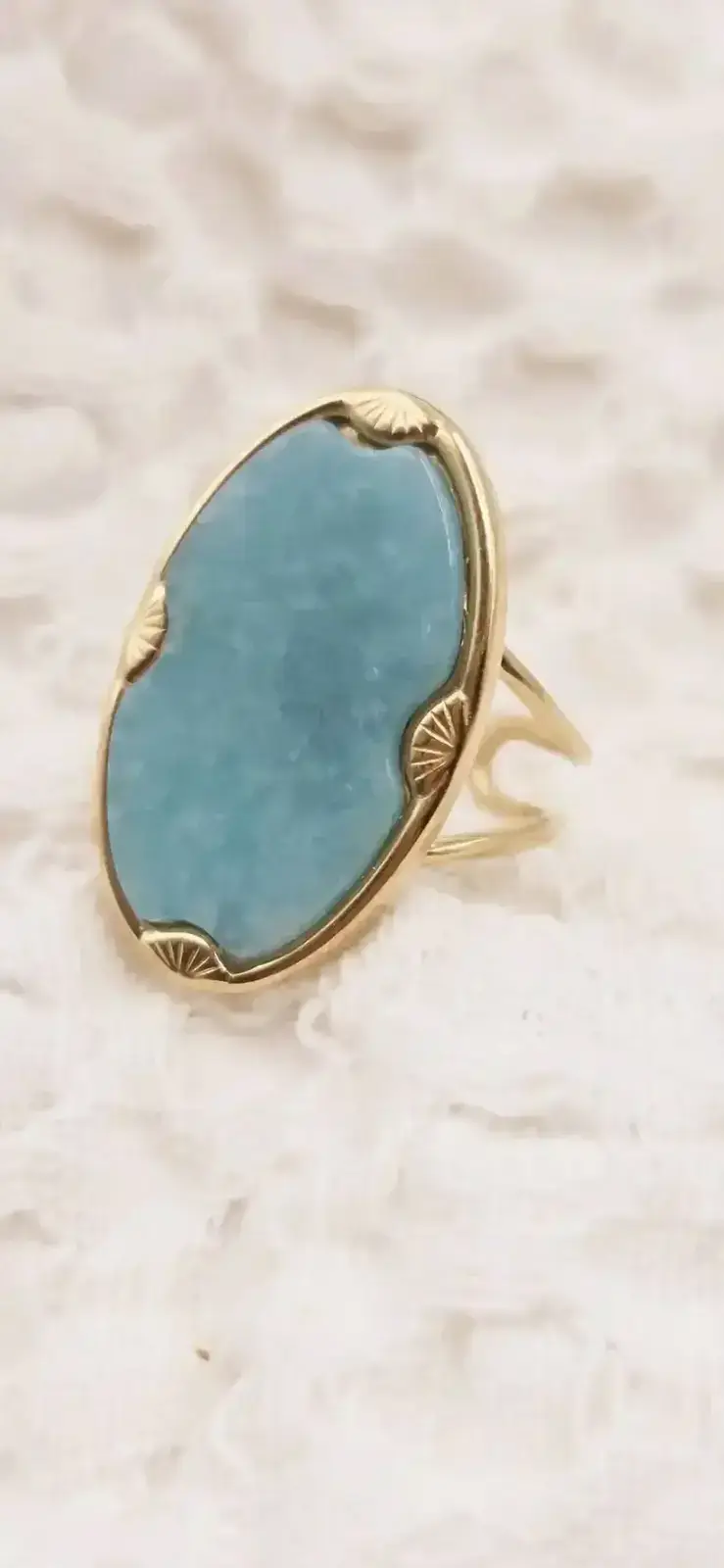 Bague Nicole Amazonite
