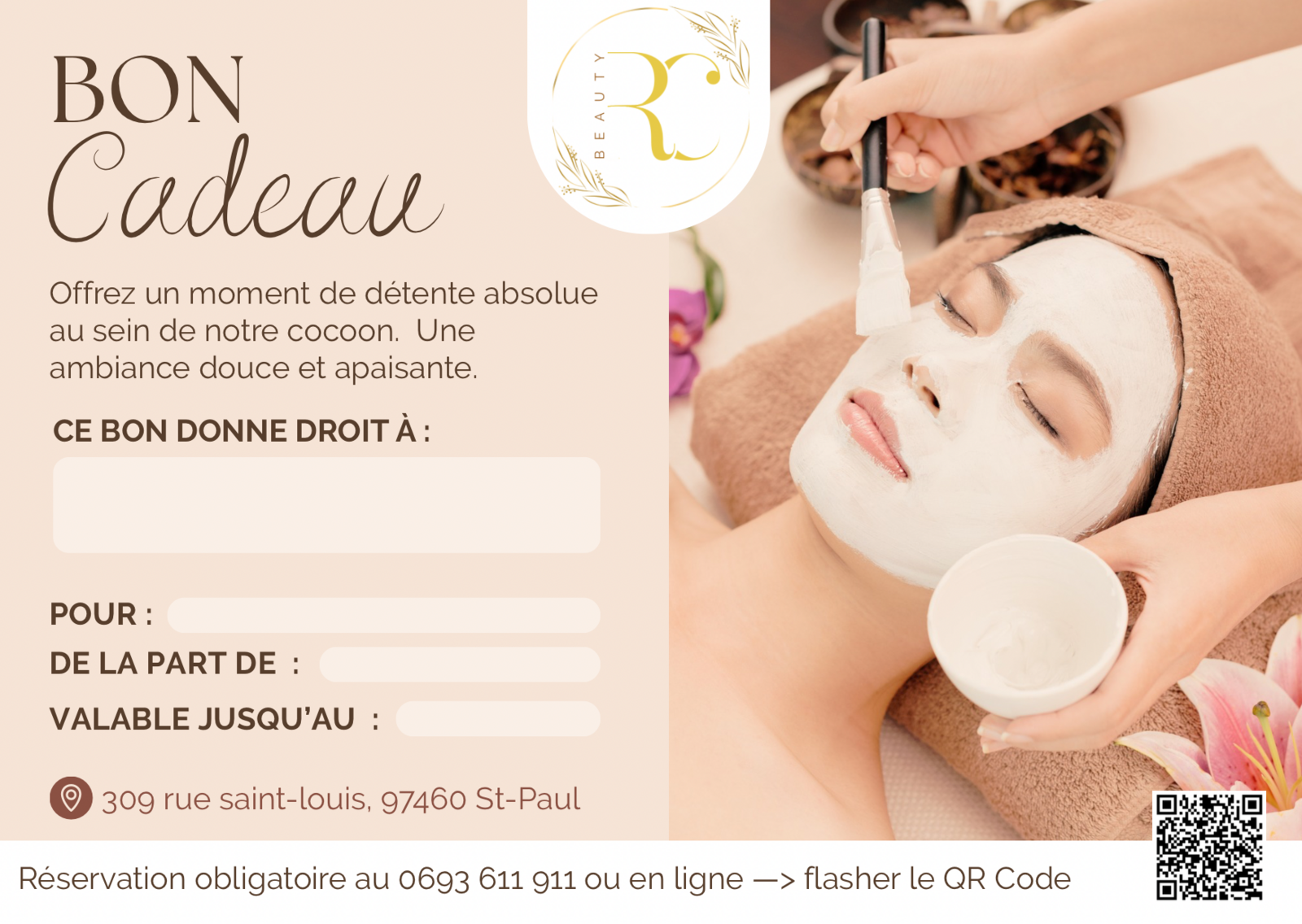 Soin visage anti-âge rose/iris 