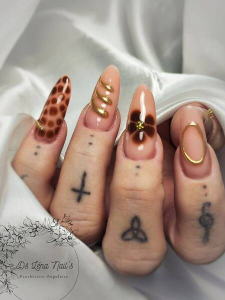 Bon cadeau Pose complète avec Nail art