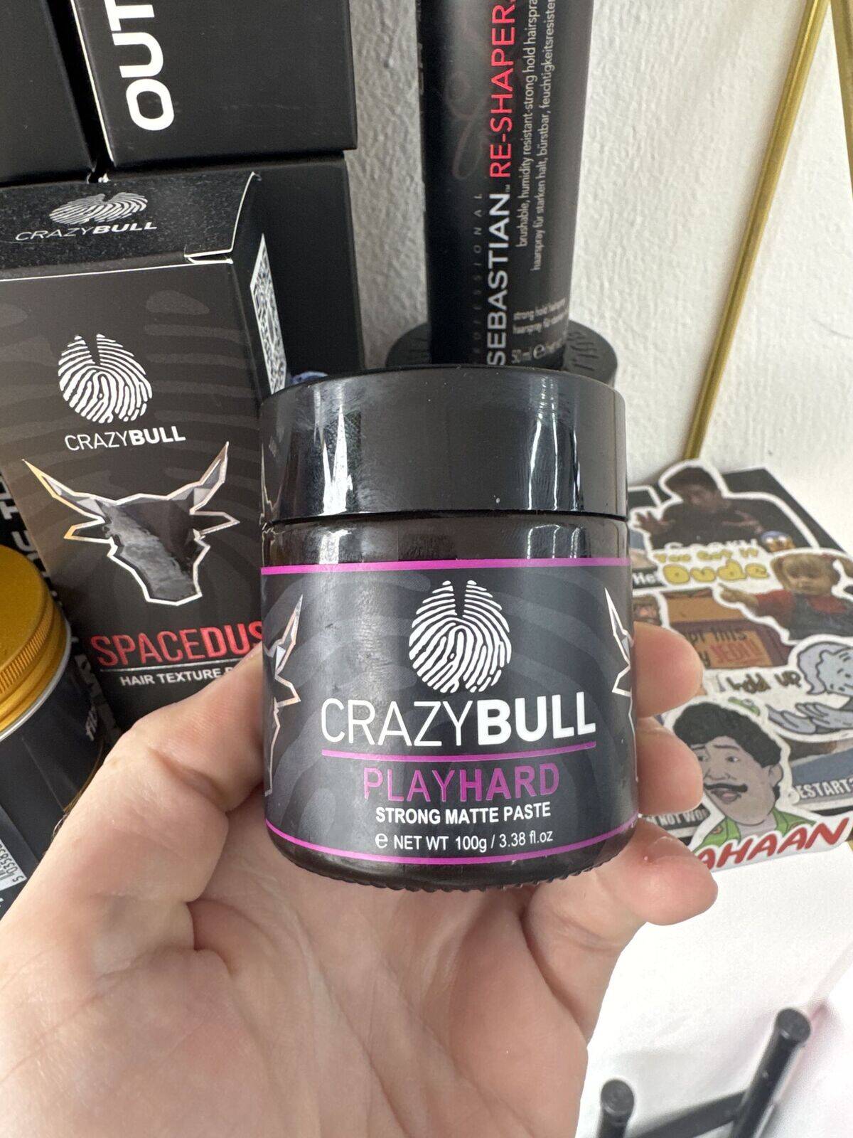 Crazy Bull play hard Matt paste