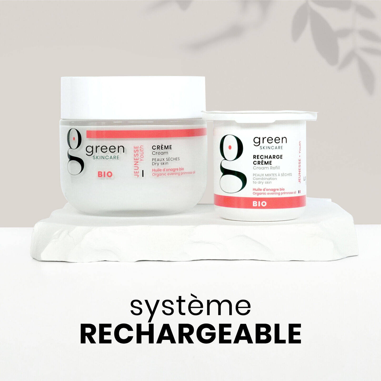 Crème JEUNESSE Rechargeable 50ml