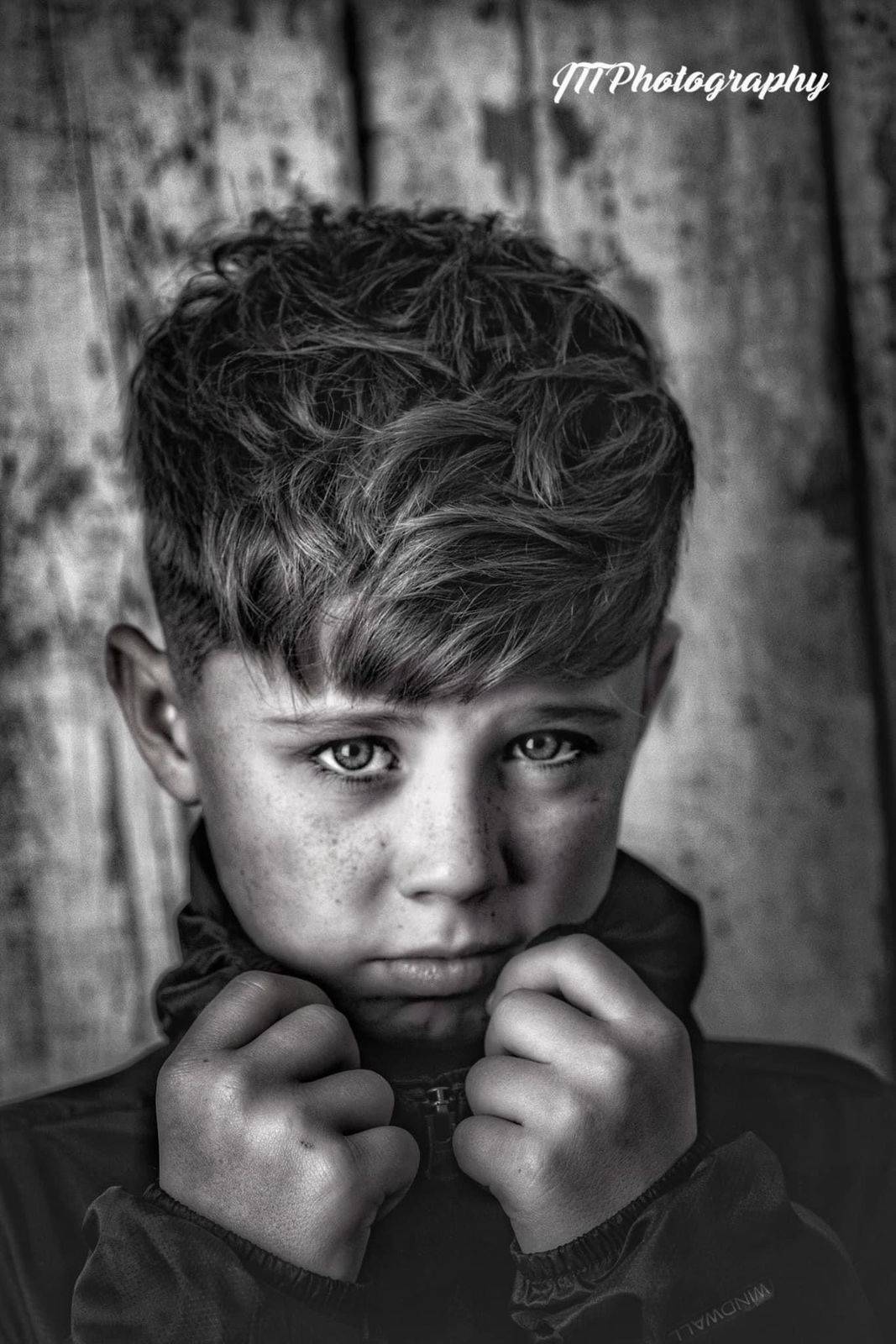 Layered crop, longer fringe 