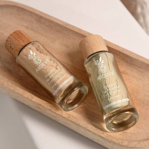 Poudre de plantes Exfoliante et Traitante- Rose Guimauve 