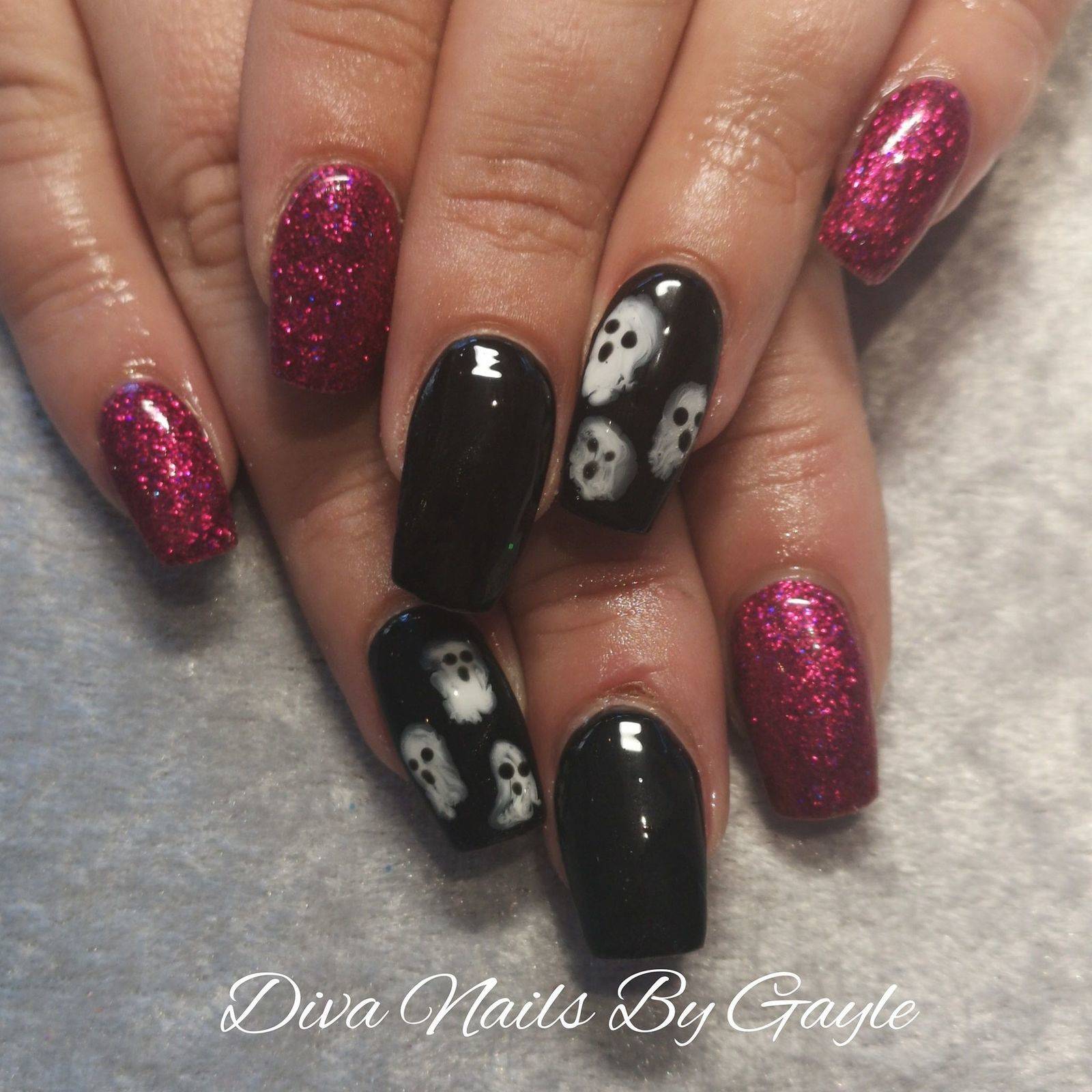 Spooky nails for halloween