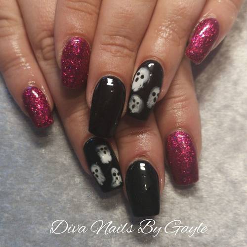 Spooky nails for halloween
