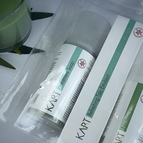 KART  After care kit for Hyperhidrosis