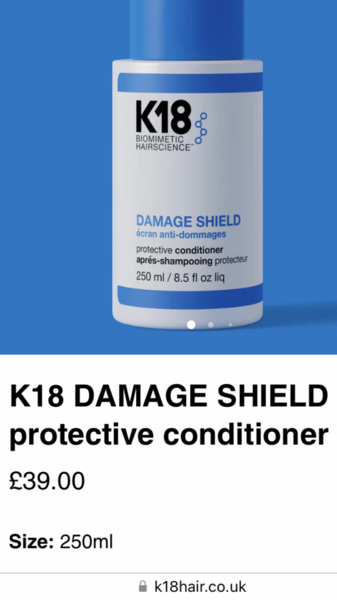 K18 Protective Shield Damage Conditioner