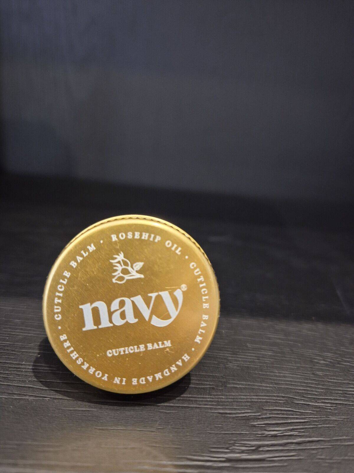 Navy Cuticle Balm