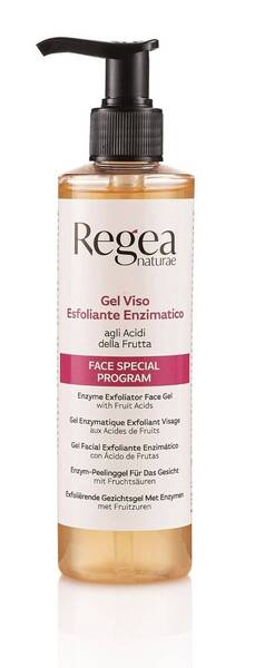 Gel exfoliant enzymatique aux acides de fruits