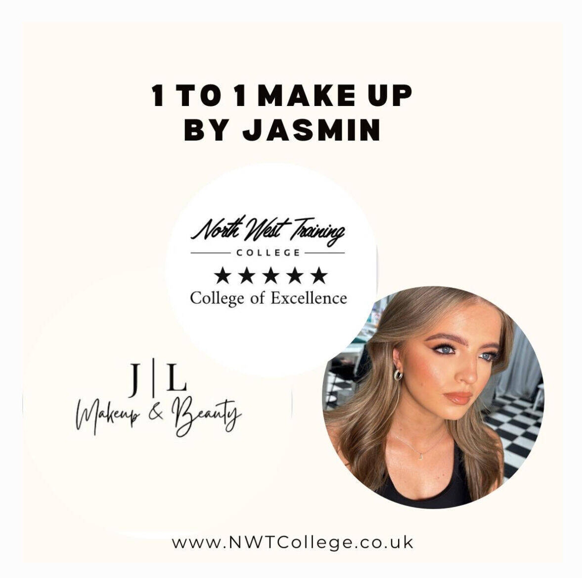 MAKEUP BY JASMIN £195 to book call 07934107525 Deposit