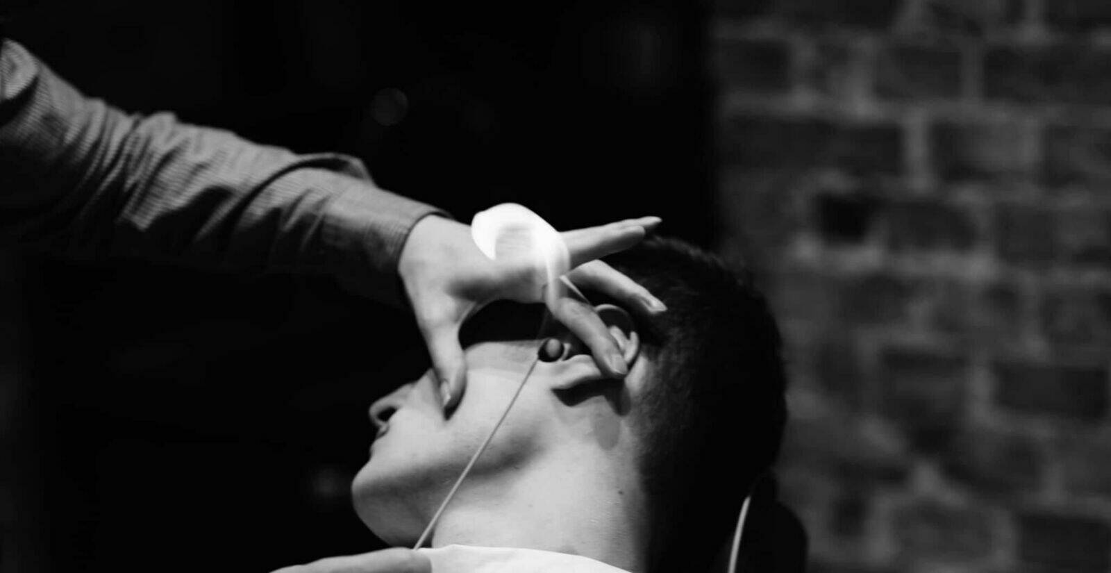 Ear Flame At Baltic Barbers