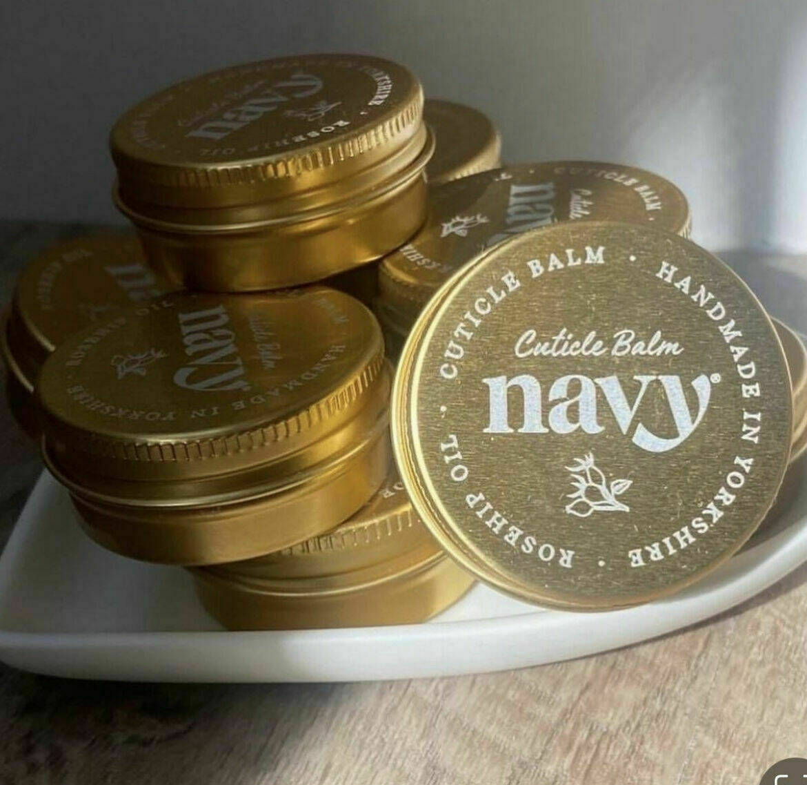 Navy Cuticle Balm