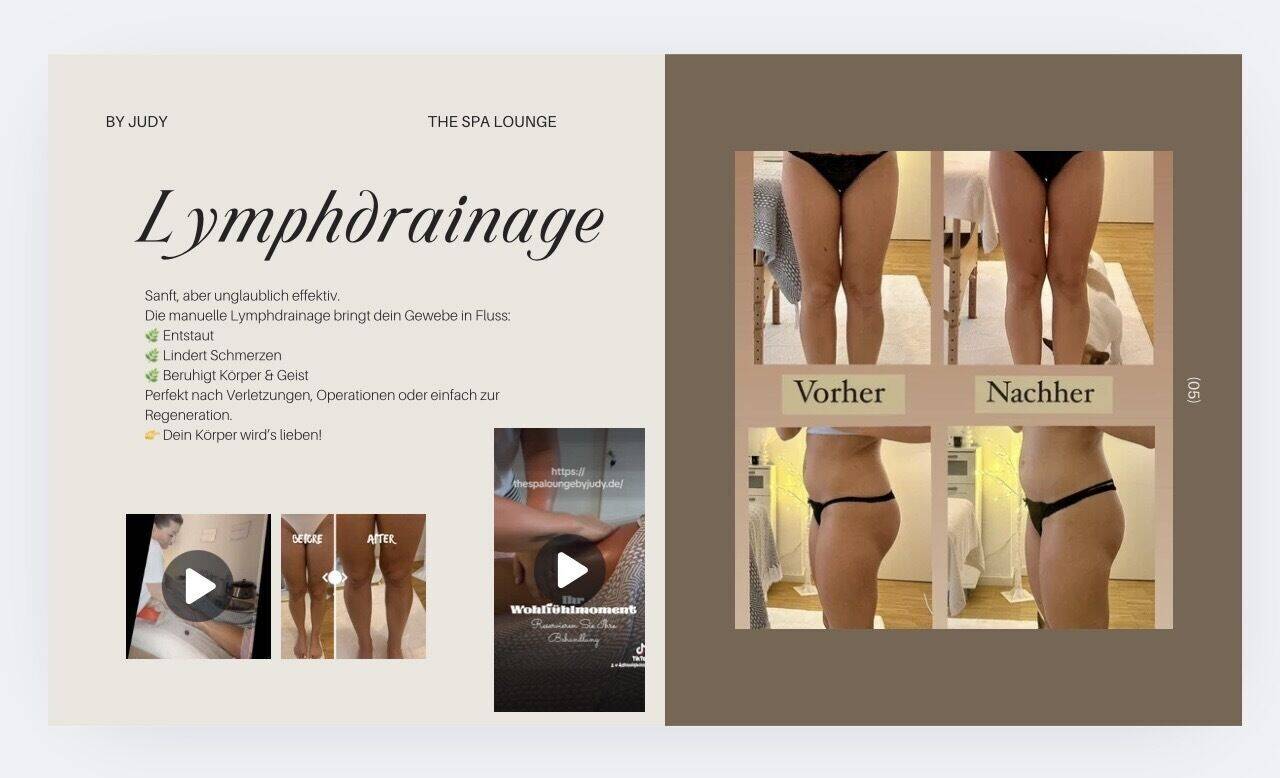 Brasilianische Lymphdrainage 