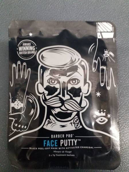 barber pro face putty