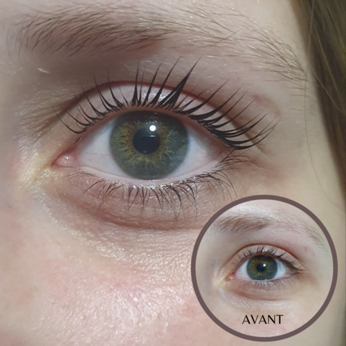 Rehaussement de cils + Teinture 