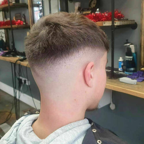 Skin fade done by Dan.