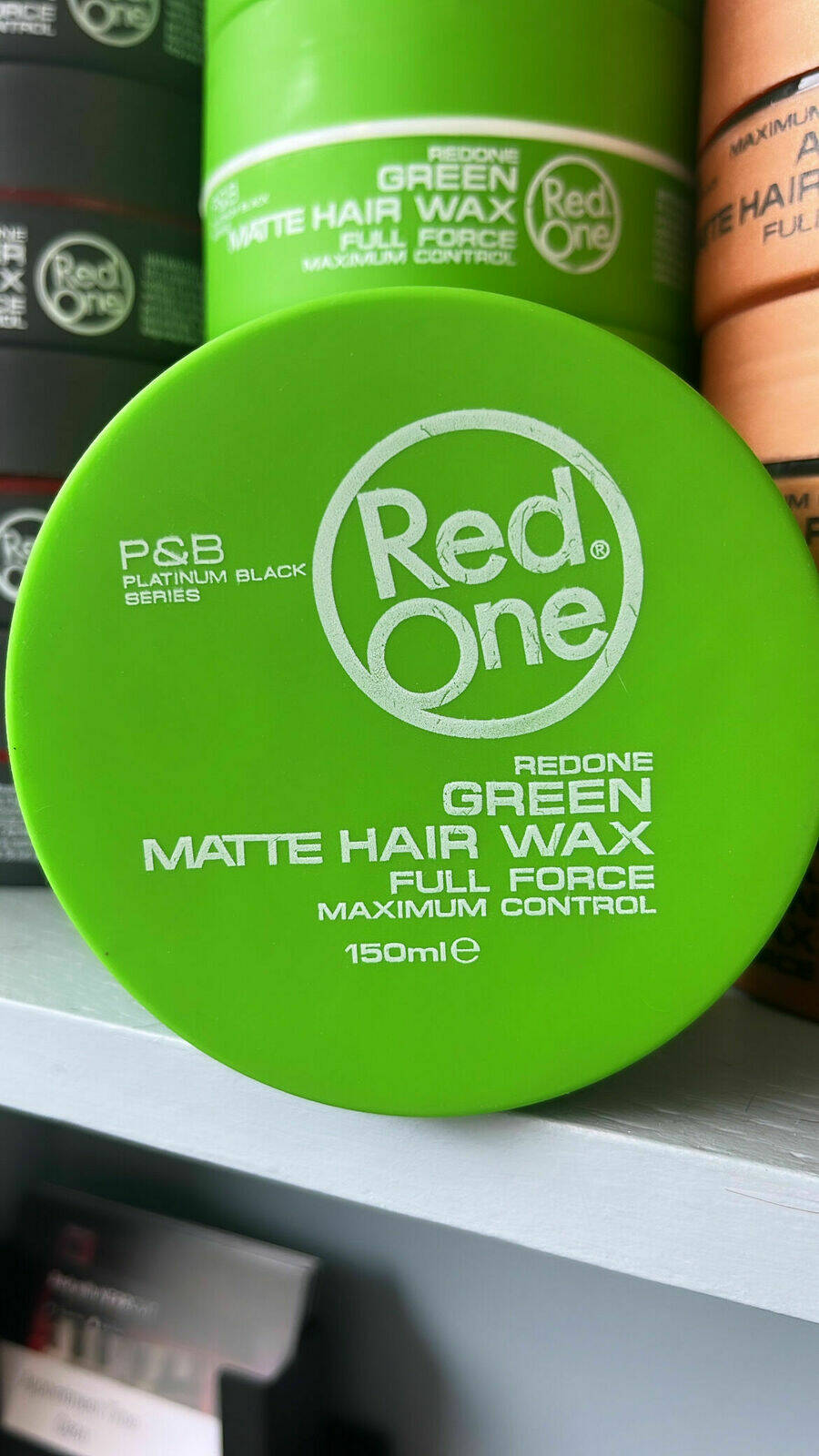 Red one matte hair wax 