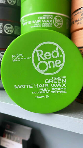 Red one matte hair wax 