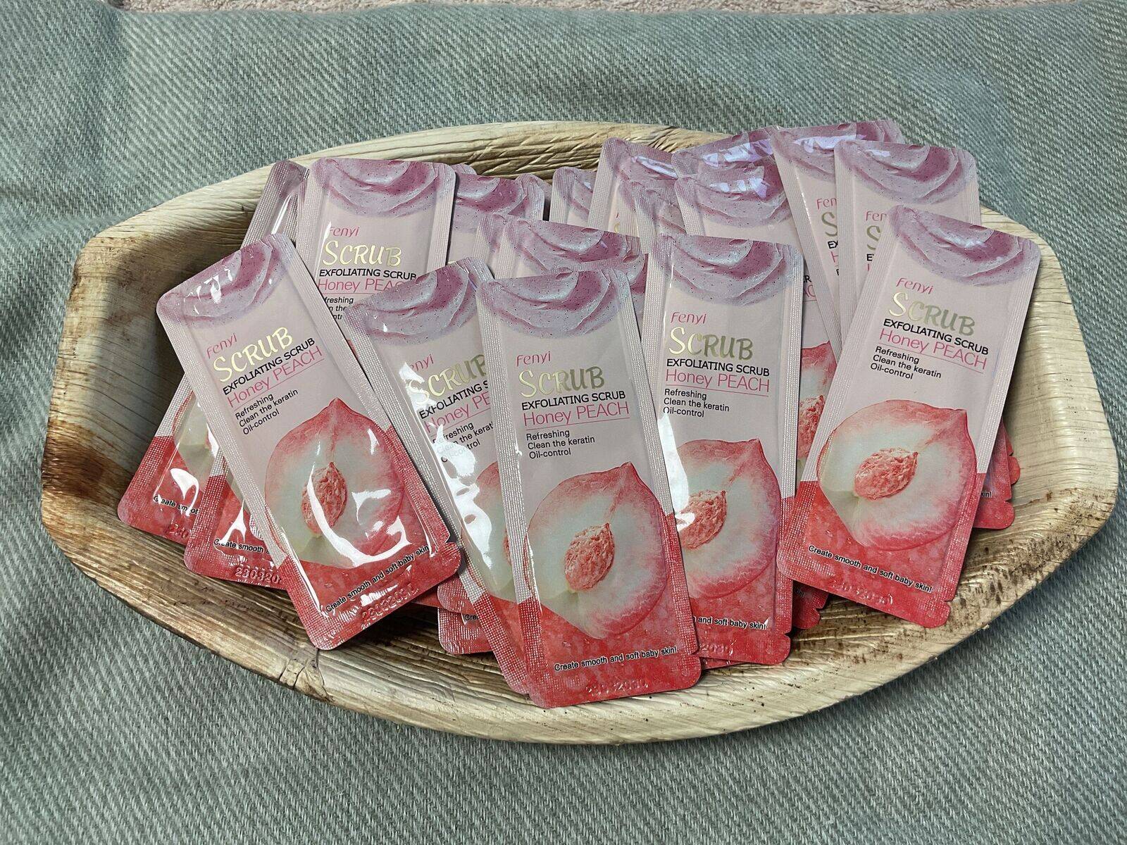 Exfoliant de voyage 2 pièces 