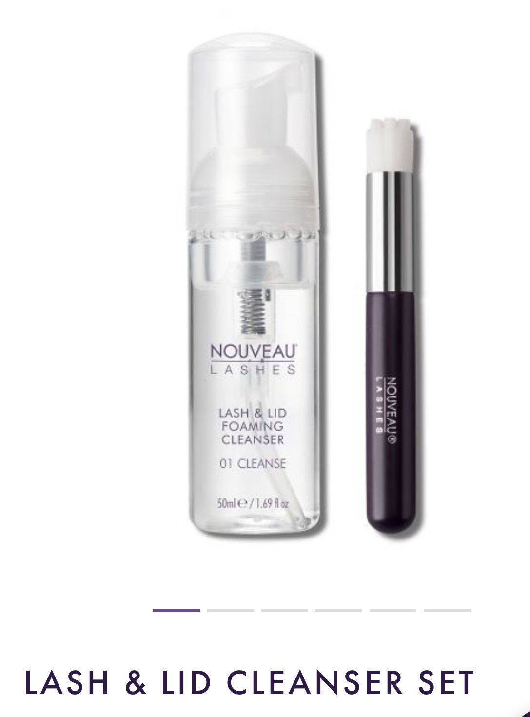 Lash & Lid Foaming Cleanser