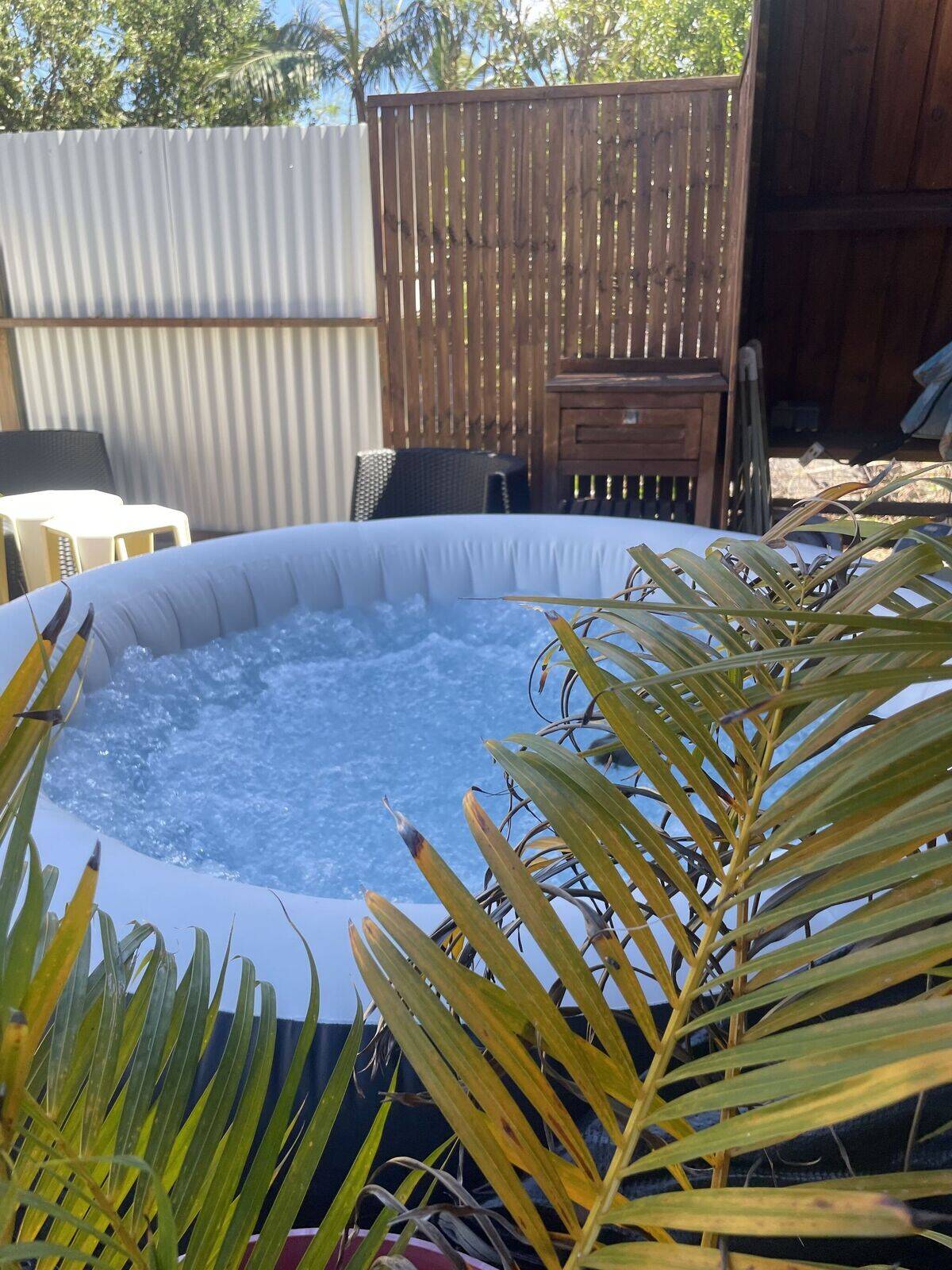 Jacuzzi privatif du chalet 