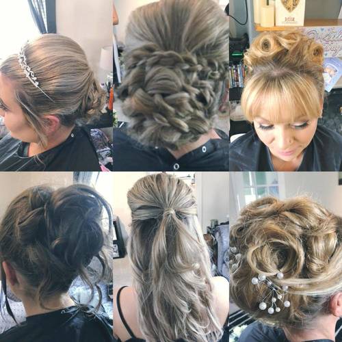 Had the lovely pleasure of doing these this morning for the lovely girls . Hope yous have had the best day Congratulations to he newly weds , Jackie and Stewart 