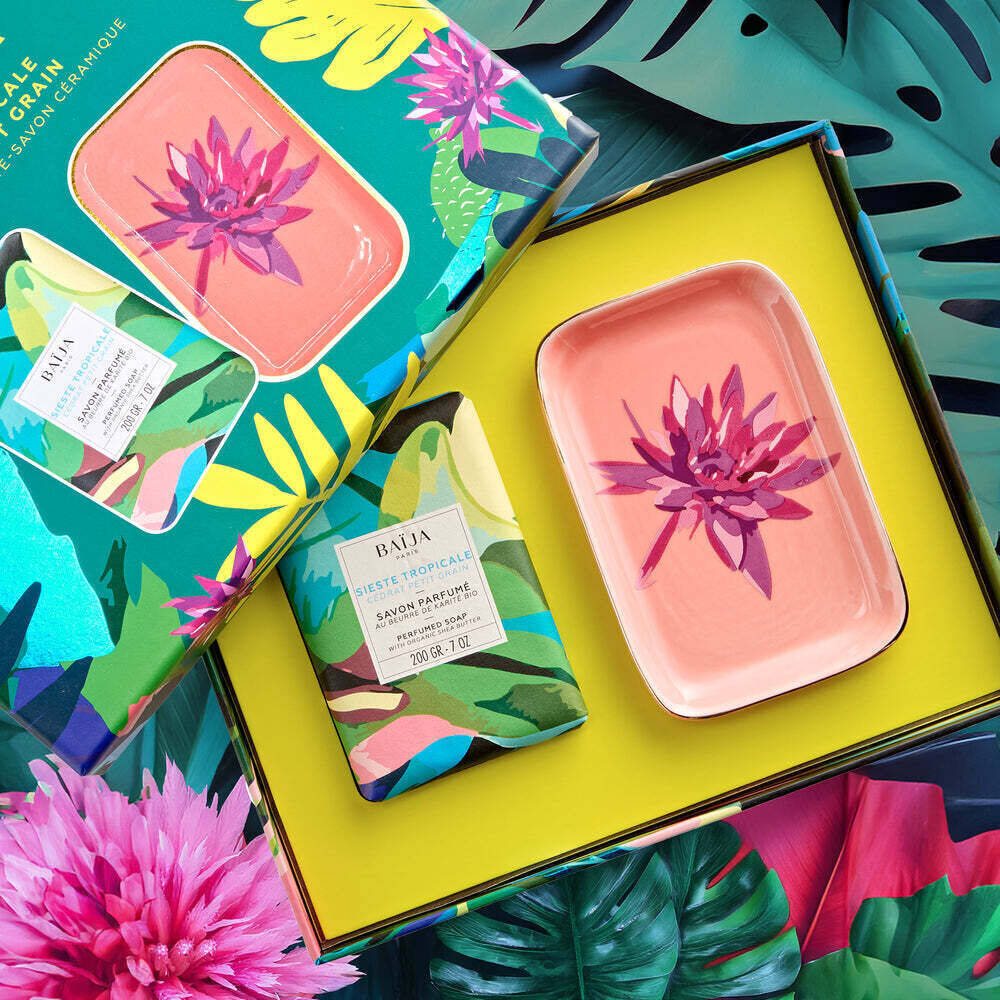 Coffret savon sieste tropicale