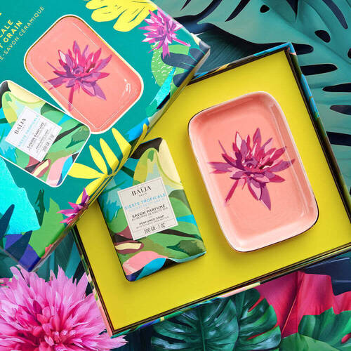 Coffret savon sieste tropicale