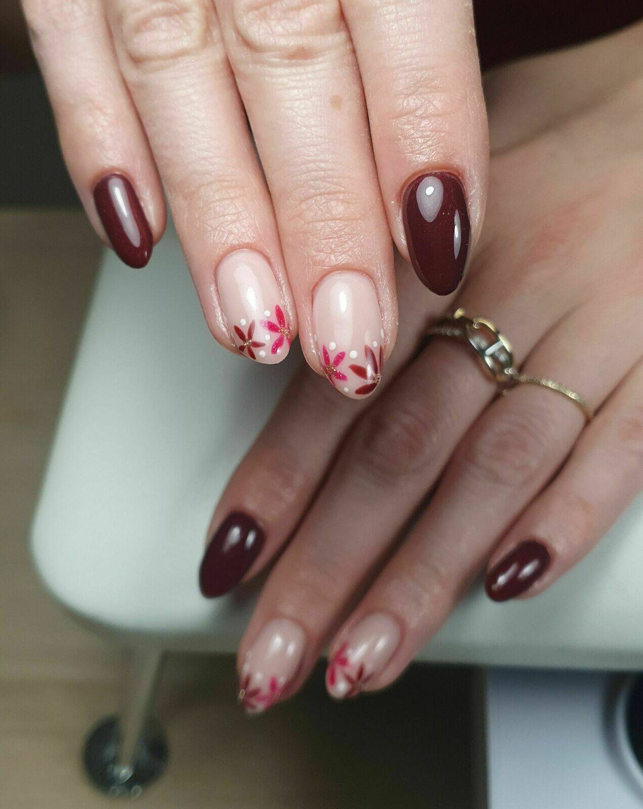 Gel Couleur Unie avec motifs 