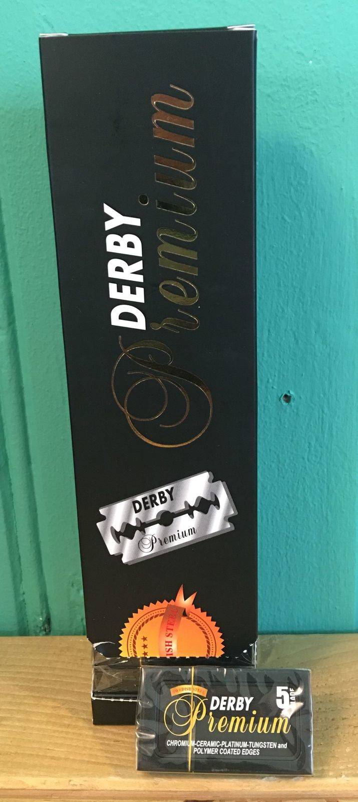 Derby Premium Double Edge Razor Blades