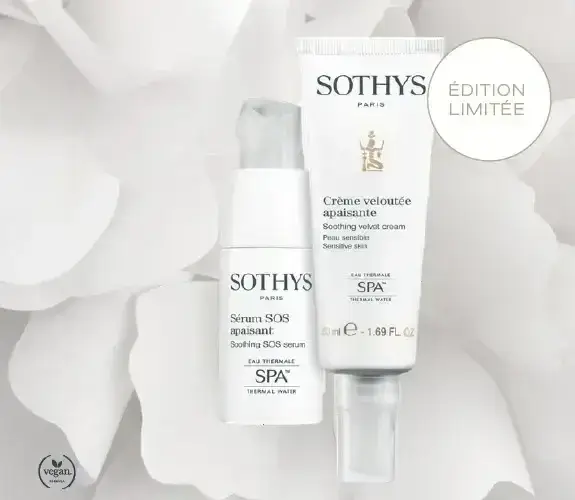 COFFRET CREME VELOUTEE + SERUM SOS SPA
