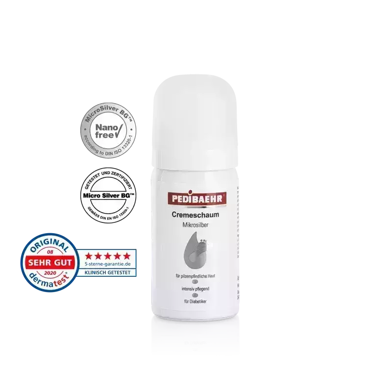 Cremeschaum Mikrosilber 125 ml