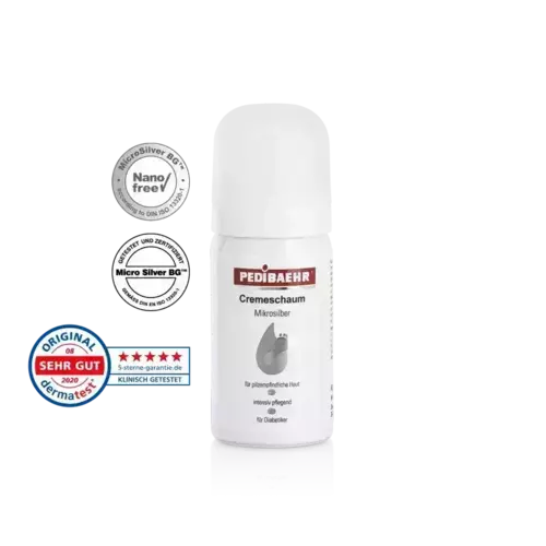 Cremeschaum Mikrosilber 125 ml