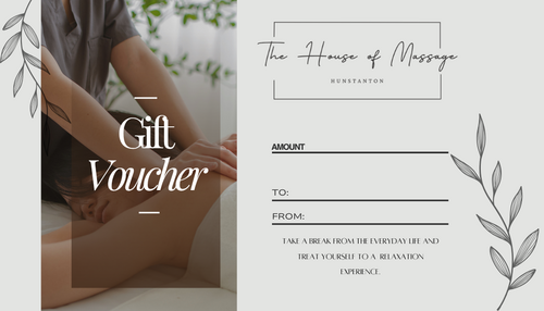 The House Of Massage Gift Voucher